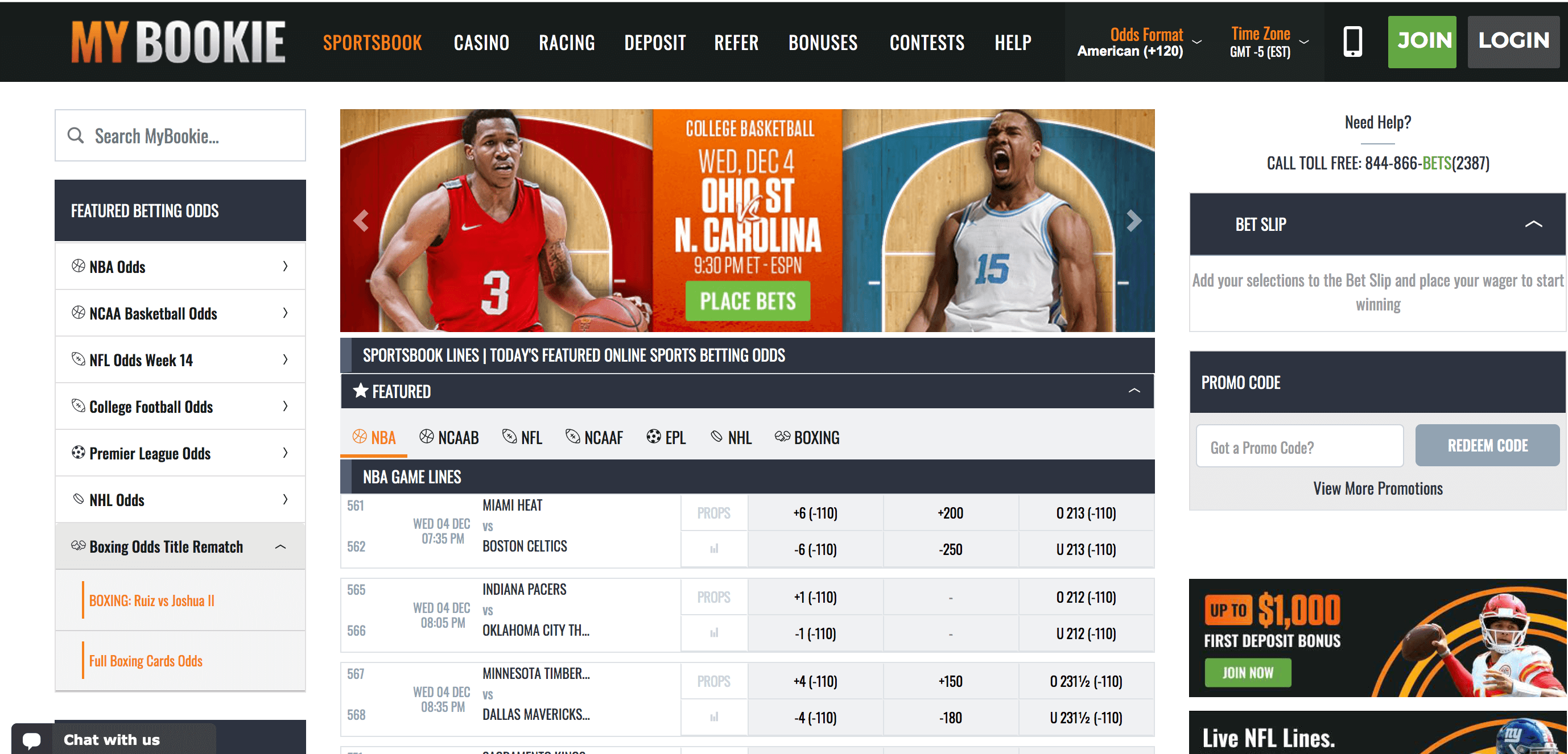 MyBookie Sportsbook Review 2026 | Sportsbookbonus